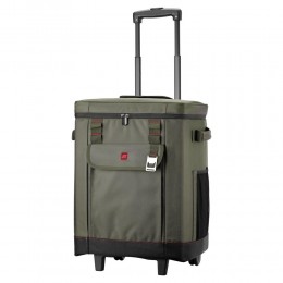 Термосумка на колёсах 2E Picnic 50л, тёмно-оливковая 2E-TWBP50L-DO