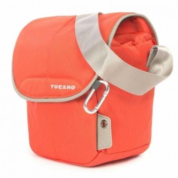 Сумка для фотоаппарата, Tucano Scatto Holster Bag, оранжевая CBS-HL-O