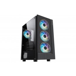 Корпус 2E GAMING VIRTUS G3301, без БП, 1xUSB 3.0, 2xUSB 2.0, 3x120mm ARGB fans, TG Side Panel, ATX, Black 2E-G3301 Корпус 2E GAMING VIRTUS G3301, без БП, 1xUSB 3.0, 2xUSB 2.0, 3x120mm ARGB fans, TG Side Panel, ATX, Black 2E-G3301