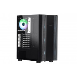 Корпус 2E GAMING RECANO G3403, без БП, 1xUSB 3.0, 2xUSB 2.0, 4x120mm ARGB fans, TG Side Panel, ATX, Black 2E-G3403