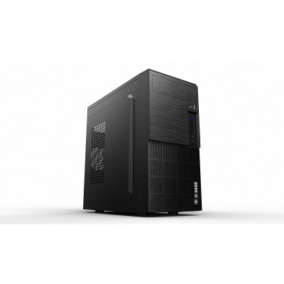 Корпус 2E BASIS RD860-3U, без БП, 1xUSB3.0, 2xUSB2.0, Perforated Side, mATX, Black 2E-RD860-3U