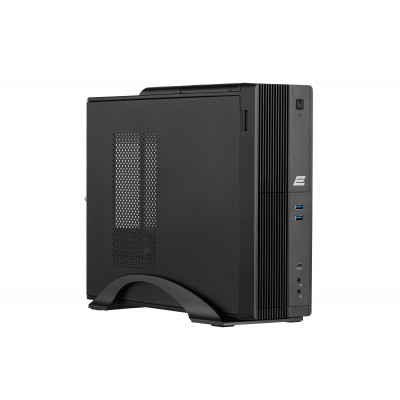 Корпус 2E S616-400, с БП 2E 400W-SFX, 1хUSB TYPE-C, 1xUSB3.0, 1x80mm Black fan, Micro ATX/ Desktop, Black 2E-S616-400