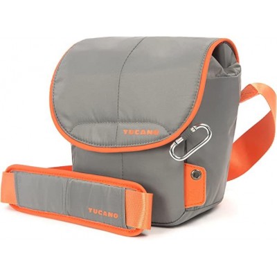 Сумка для фотоаппарата, Tucano Scatto Holster Bag, серая CBS-HL-G Сумка для фотоаппарата, Tucano Scatto Holster Bag, серая CBS-HL-G