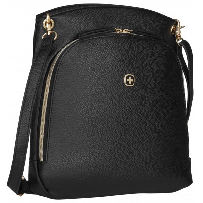 Сумка женская Wenger LeaSophie Crossbody Tote 10", чёрная 610189 Сумка женская Wenger LeaSophie Crossbody Tote 10", чёрная 610189