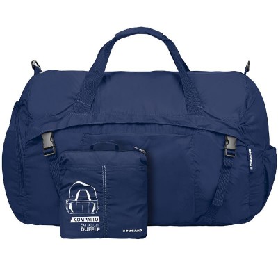 Сумка раскладная дорожная Tucano Compatto XL Duffle, синяя BPCOWE-B Сумка раскладная дорожная Tucano Compatto XL Duffle, синяя BPCOWE-B