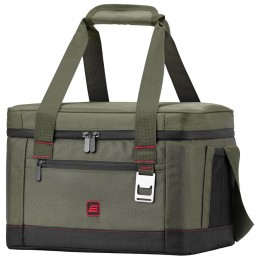 Термосумка 2E Picnic 20л, тёмно-оливковая 2E-TBAP20L-DO