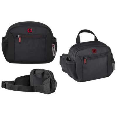 Сумка на пояс Wenger, Waist Pack, черная 611875