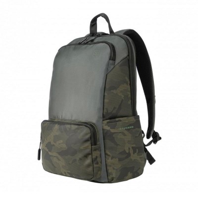 Рюкзак Tucano Terras Camouflage 15.6", хаки зелёный BKTER15-CAM-VM