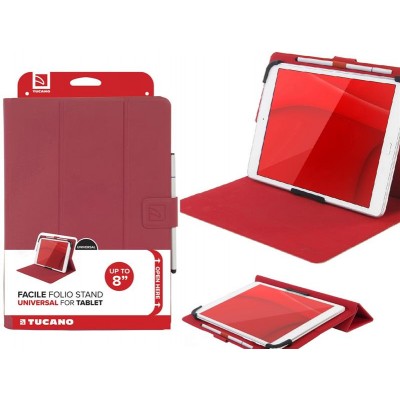 Чехол Tucano Facile Plus Universal для планшетов 7-8", красный TAB-FAP8-R