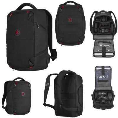 Рюкзак для фото/ноутбука, Wenger TechPack 14", чёрный 606488