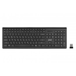 Клавиатура 2E KS210 Slim WL Black 2E-KS210WB