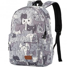 Рюкзак 2Е, TeensPack Cats, серый 2E-BPT6114GC Рюкзак 2Е, TeensPack Cats, серый 2E-BPT6114GC