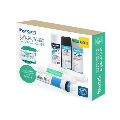 Комплект картриджей Ecosoft P`URE AquaCalcium (12 месяцев) CHV6PUREMAC Комплект картриджей Ecosoft P`URE AquaCalcium (12 месяцев) CHV6PUREMAC