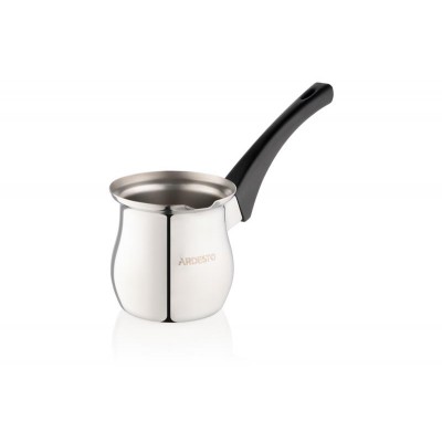 Турка Ardesto BLACK MARS, 0.35 л, нержавеющая сталь, бакелитовая ручка AR0835SB Турка Ardesto BLACK MARS, 0.35 л, нержавеющая сталь, бакелитовая ручка AR0835SB