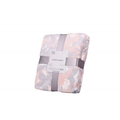 Плед Ardesto Flannel, 160х200см, флора, 100% полиэстер ART0106PB
