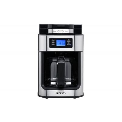 Кофеварка Ardesto YCM-D1200 - капельная/ 1.2 л/ дисплей/ встр. кофемолка YCM-D1200