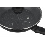 Сковорода Ardesto Gemini Gourmet с крышкой, 28 см, черный, алюминий AR1928GL Сковорода Ardesto Gemini Gourmet с крышкой, 28 см, черный, алюминий AR1928GL