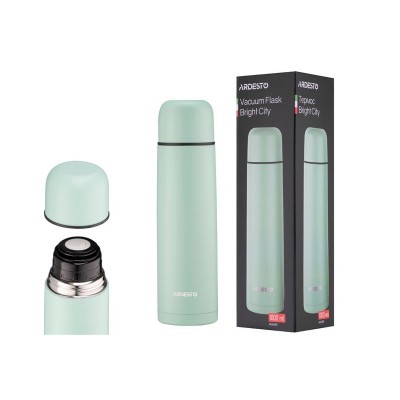 Термос Ardesto Bright City, 1000мл, нержавеющая сталь, зеленый AR2610GR Термос Ardesto Bright City, 1000мл, нержавеющая сталь, зеленый AR2610GR