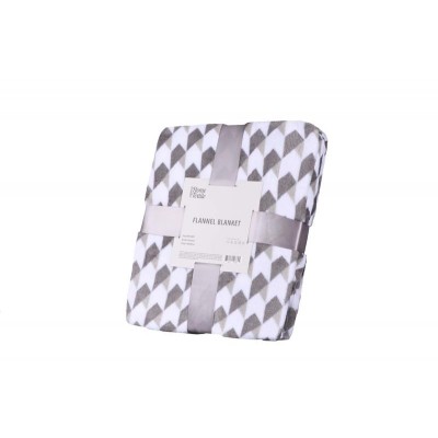 Плед Ardesto Flannel, 160х200см, геометрия 100% полиэстер ART0104PB Плед Ardesto Flannel, 160х200см, геометрия 100% полиэстер ART0104PB