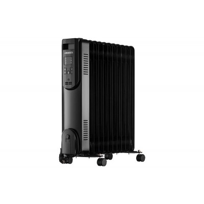 Масляный радиатор ARDESTO OFH-E11X2 25м2, 2500Вт, электр. упр-ние, 11 секций, пульт ДУ, чёрный Масляный радиатор ARDESTO OFH-E11X2 25м2, 2500Вт, электр. упр-ние, 11 секций, пульт ДУ, чёрный