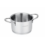 Кастрюля Ardesto AR0609S Luna, стеклянная крышка, 0.9 л, нержавеющая сталь Кастрюля Ardesto AR0609S Luna, стеклянная крышка, 0.9 л, нержавеющая сталь