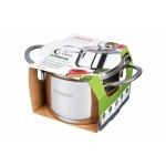 Кастрюля Ardesto AR0609S Luna, стеклянная крышка, 0.9 л, нержавеющая сталь Кастрюля Ardesto AR0609S Luna, стеклянная крышка, 0.9 л, нержавеющая сталь
