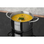Кастрюля Ardesto AR0612S Luna, стеклянная крышка, 1.2 л, нержавеющая сталь Кастрюля Ardesto AR0612S Luna, стеклянная крышка, 1.2 л, нержавеющая сталь