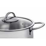 Кастрюля Ardesto AR0730S BLACK MARS, стеклянная крышка, 3 л