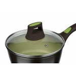 Ковш Ardesto AR2515SA Avocado, стеклянная крышка, 1.5 л