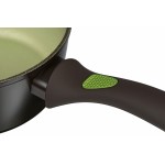 Ковш Ardesto AR2515SA Avocado, стеклянная крышка, 1.5 л