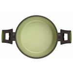 Кастрюля Ardesto AR2525CA Avocado, стеклянная крышка, 2.2 л