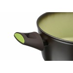 Кастрюля Ardesto AR2525CA Avocado, стеклянная крышка, 2.2 л