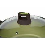 Кастрюля Ardesto AR2525CA Avocado, стеклянная крышка, 2.2 л