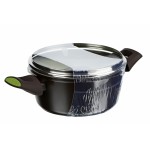 Кастрюля Ardesto AR2525CA Avocado, стеклянная крышка, 2.2 л