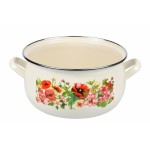 Кастрюля Ardesto AR0245 Melanie Meadov, стеклянная крышка, 4.5 л, айвори Кастрюля Ardesto AR0245 Melanie Meadov, стеклянная крышка, 4.5 л, айвори