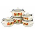 Кастрюля Ardesto AR0220 Melanie Meadov, стеклянная крышка, 2 л, айвори Кастрюля Ardesto AR0220 Melanie Meadov, стеклянная крышка, 2 л, айвори