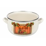 Кастрюля Ardesto AR0345 Italian Gourmet, стеклянная крышка, 4.5 л, айвори Кастрюля Ardesto AR0345 Italian Gourmet, стеклянная крышка, 4.5 л, айвори