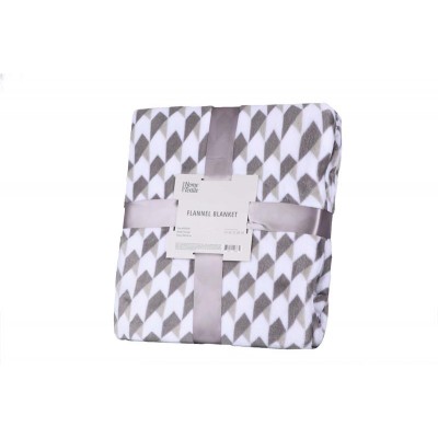 Плед Ardesto Flannel, 200х220см, геометрия, 100% полиэстер ART0105PB