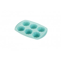 Форма для выпечки маффинов Ardesto Tasty baking на 6 шт. 30*21*4 см, голубой, силикон. AR2318T Форма для выпечки маффинов Ardesto Tasty baking на 6 шт. 30*21*4 см, голубой, силикон. AR2318T