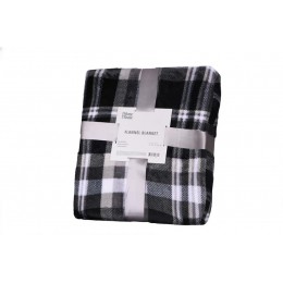 Плед Ardesto Flannel, 200х220см, клетка серая, 100% полиэстер ART0102PB Плед Ardesto Flannel, 200х220см, клетка серая, 100% полиэстер ART0102PB