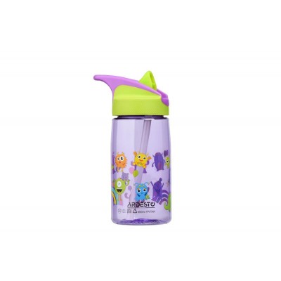 Бутылка для воды Ardesto Luna kids детская 500 мл,зеленая,тритан AR2201TM Бутылка для воды Ardesto Luna kids детская 500 мл,зеленая,тритан AR2201TM