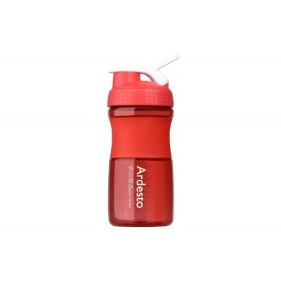 Бутылка для воды Ardesto Smart bottle 600 мл, красная ,тритан AR2202TR