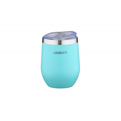 Термочашка Ardesto Compact Mug 350 мл, голубой, нержавеющая сталь AR2635MMS Термочашка Ardesto Compact Mug 350 мл, голубой, нержавеющая сталь AR2635MMS