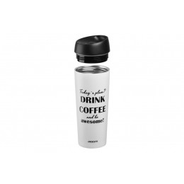 Термочашка Ardesto Coffee time Awesome 450 мл, беж, нержавеющая сталь AR2645DMW Термочашка Ardesto Coffee time Awesome 450 мл, беж, нержавеющая сталь AR2645DMW
