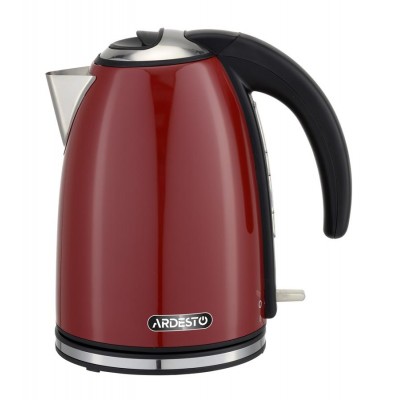 Электрочайник Ardesto EKL-F340R 1.7л/2150Вт/strix контроль/нерж. сталь/красный EKL-F340R Электрочайник Ardesto EKL-F340R 1.7л/2150Вт/strix контроль/нерж. сталь/красный EKL-F340R