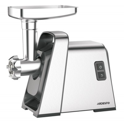 Мясорубка Ardesto MGK-2400 - 2400 Вт/2,2 кг-мин/4 терки/томат. соковыж./серебристый MGK-2400 Мясорубка Ardesto MGK-2400 - 2400 Вт/2,2 кг-мин/4 терки/томат. соковыж./серебристый MGK-2400