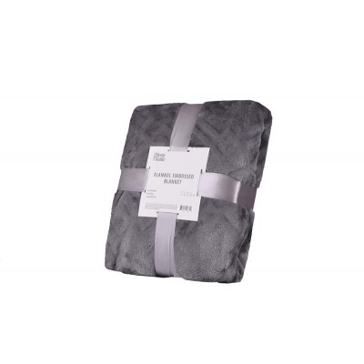 Плед Ardesto Embossed, 200х220см, серый, 100% полиэстер ART0304EB Плед Ardesto Embossed, 200х220см, серый, 100% полиэстер ART0304EB