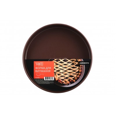Форма для выпечки Ardesto Golden Brown круглая 24 см, коричневый,красный, углеродистая сталь AR2402R Форма для выпечки Ardesto Golden Brown круглая 24 см, коричневый,красный, углеродистая сталь AR2402R