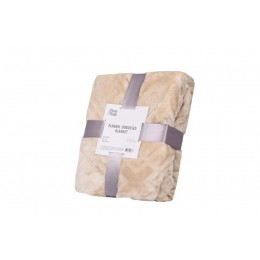 Плед Ardesto Embossed, 200х220см, тауп, 100% полиэстер ART0302EB
