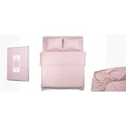 Простынь на резинке Ardesto Mix&Match, 180х200+30см, 100% хлопок, сатин, пудра ART1820FSP Простынь на резинке Ardesto Mix&Match, 180х200+30см, 100% хлопок, сатин, пудра ART1820FSP